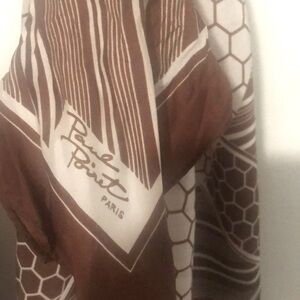 Vintage Paul Poiret Paris scarf